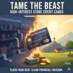 Credit card payoff strategies for high-interest store cards